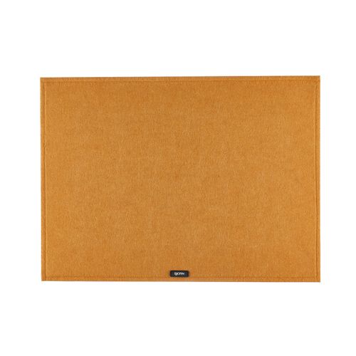 Lot De 6 Sets De Table En Feutre Recyclé Marron D