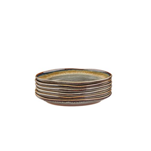 Assiette  Ø20,5cm - 6 Pièces - Basalte