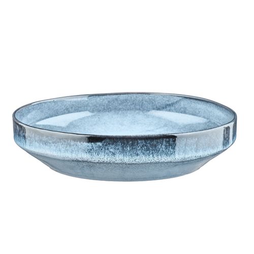 Lot De 1 Corbeilles à Fruits En Grès Bleu D28