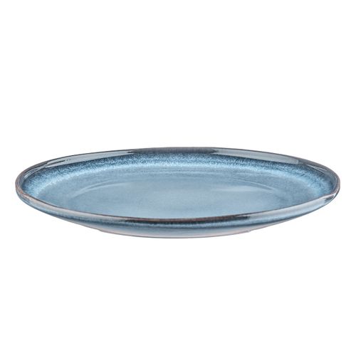 Lot De 1 Plateaux et Plats à Four En Grès Bleu D33