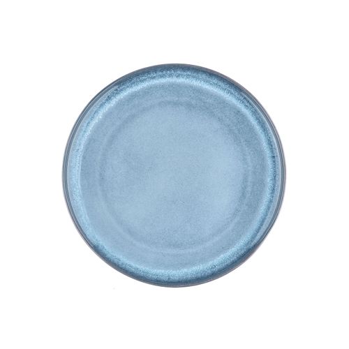 Lot De 1 Plateaux et Plats à Four En Grès Bleu D33