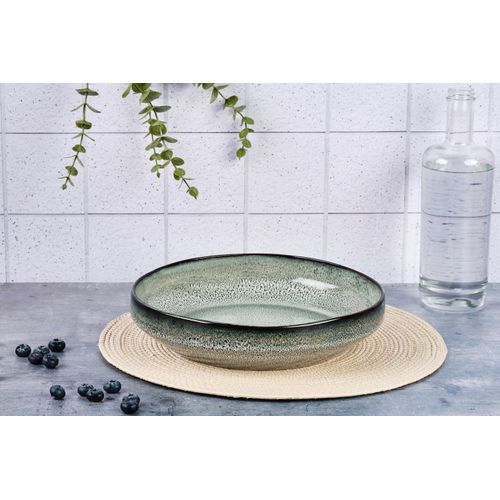 Lot De 1 Corbeilles à Fruits En Grès Gris D28