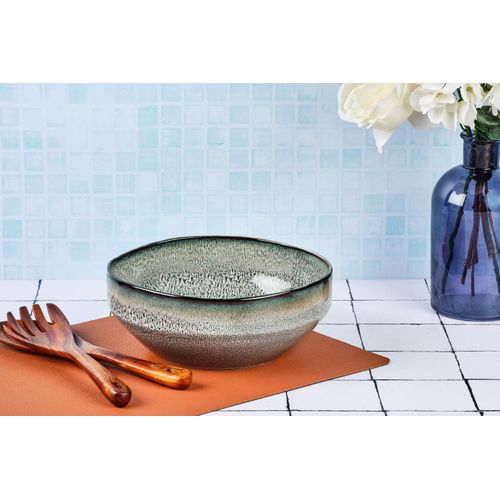 Lot De 1 Saladiers En Grès Gris D22.5