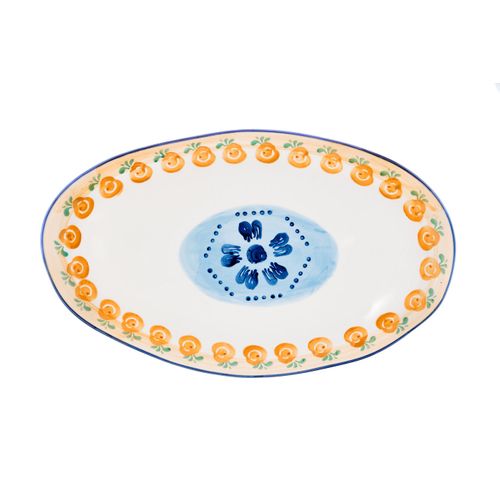 Lot De 2 Plateaux et Plats à Four En Porcelaine De Haute Qualité (grade A), Peinte à La Main Blanc D