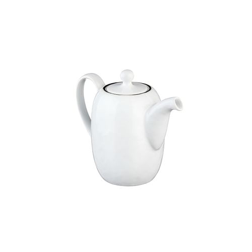 Lot De 1 Carafes, Théières et Bocaux En Grès Blanc D