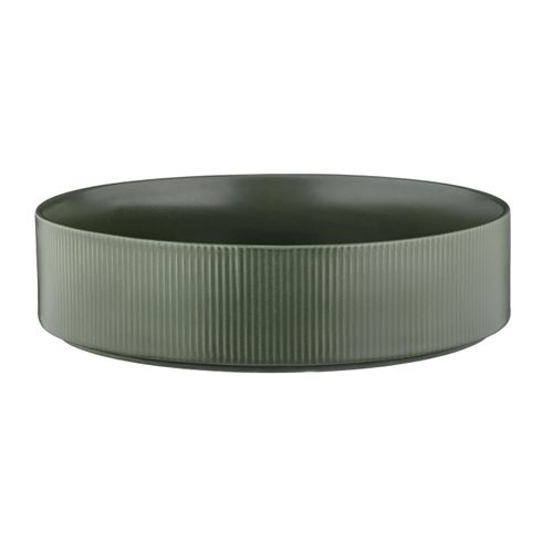 Lot De 2 Saladiers En Grès Vert D