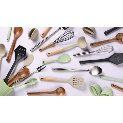 Lot De 2 Couverts à Salade En Bois Marron D