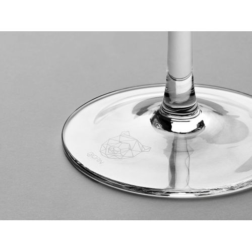 Lot De 6 Verres à Champagne En Cristallin (cristal Sans Plomb) Transparent D5