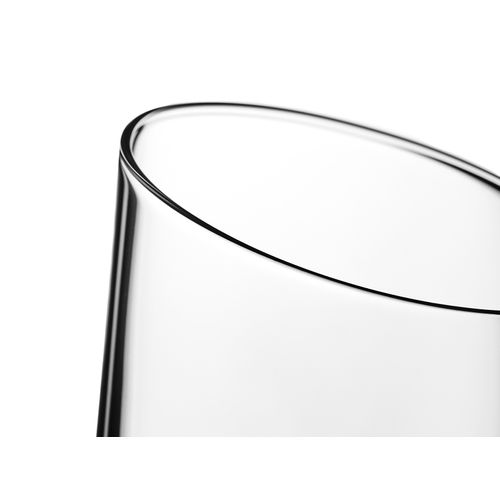 Lot De 6 Verres à Vin En Cristallin (cristal Sans Plomb) Transparent D8.7