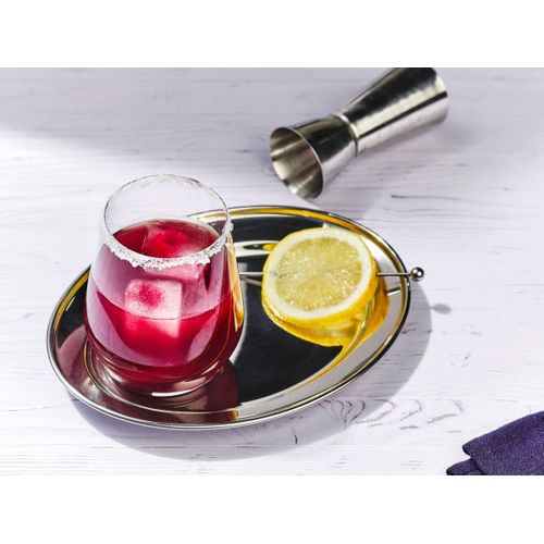 Lot De 6 Verres à Soft En Cristallin (cristal Sans Plomb) Transparent D7.8