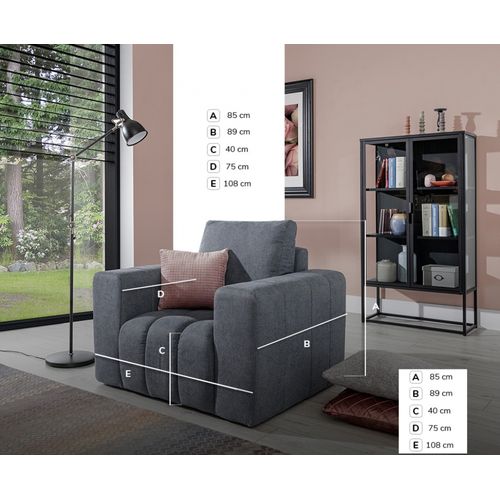 Fauteuil 1 Place Lazino En Velours Moutarde