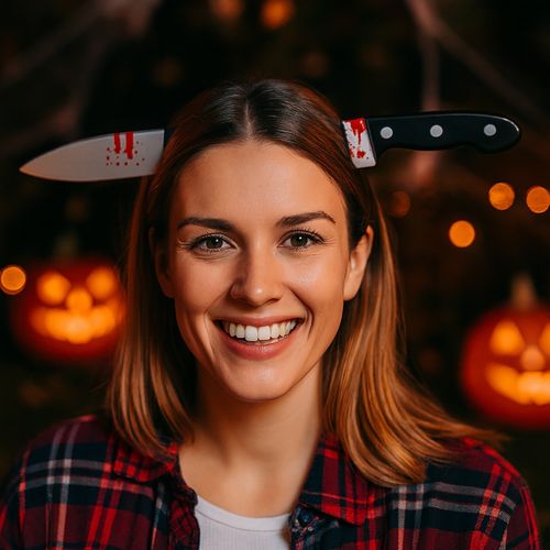 Serre-tête Couteau Halloween – Accessoire Déguisement Unisexe