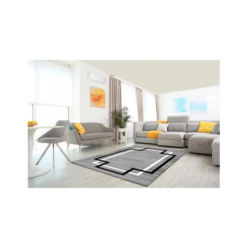 Tapis De Salon Profil Gris - 80x150cm