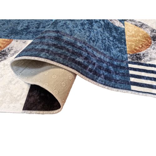 Tapis De Salon Jodhpur Bleu - 80x150cm