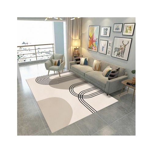 Tapis De Salon Seventies Beige - 80x150cm