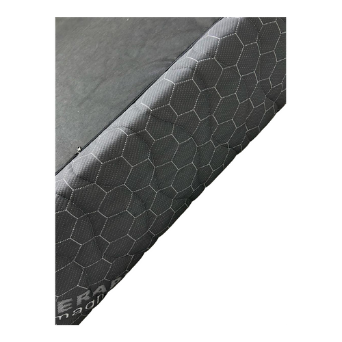 Matelas Mousse 140x190 cm - Epaisseur 25 cm - Anthracite