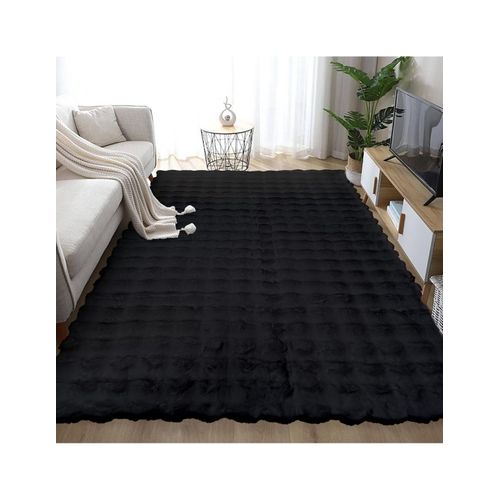 Tapis De Salon Douceur Toscana Noir - 160x230cm