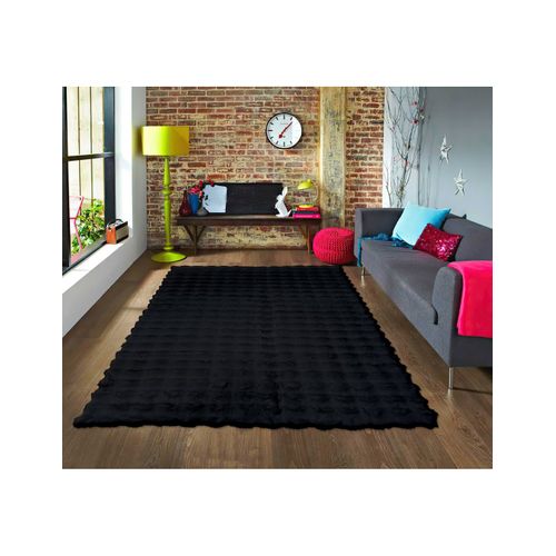 Tapis De Salon Douceur Toscana Noir - 160x230cm