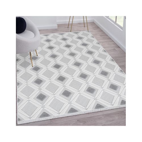 Tapis De Salon Oslo Beige/gris 80x300