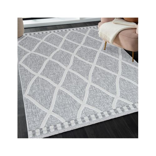 Tapis De Salon Oslo Gris 80x300