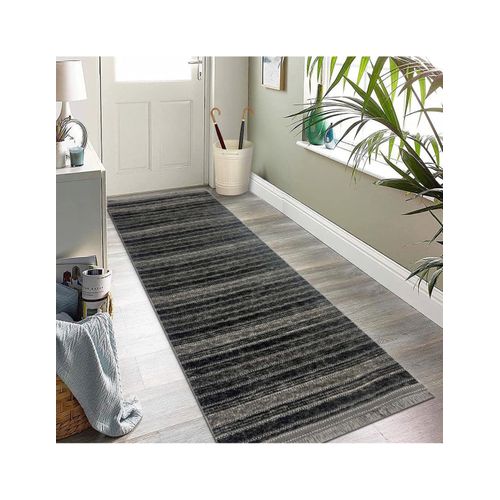 Tapis De Salon Ilgaz, Anthracite, 80x300