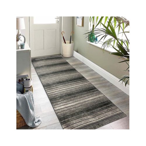 Tapis De Salon Ilgaz Gris, 80x300