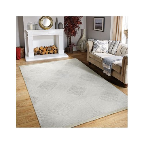 Tapis De Salon Kelkit G6007, Crème, 120x180cm