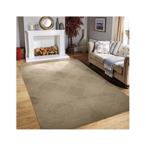 Tapis De Salon Kelkit G6007, Beige, 200x300cm