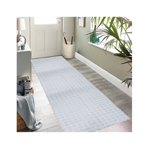 Tapis De Salon De Couloir Toscana Blanc - 80x300cm