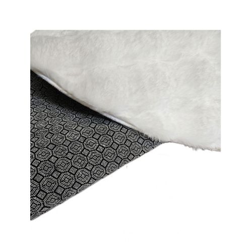 Tapis De Salon Rond Toscana Blanc - 120x120cm