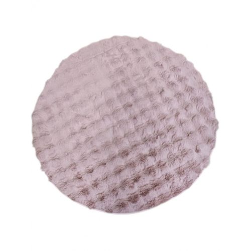 Tapis De Salon Rond Toscana Rose - 120x120cm