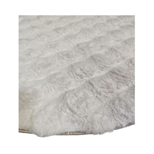 Tapis De Salon Rond Toscana Beige - 120x120cm