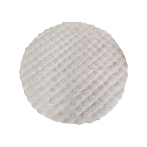 Tapis De Salon Rond Toscana Beige - 120x120cm