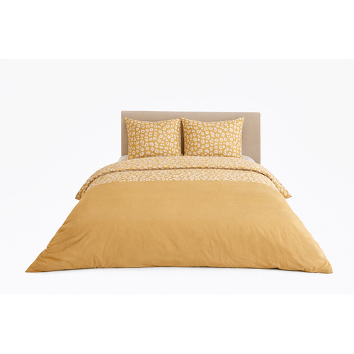 Parure De Lit En Coton Réversible - Imprimé Peau De Bête