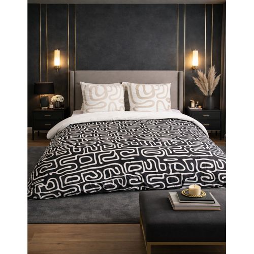 Parure De Lit Réversible Coton 52 Fils - Chic