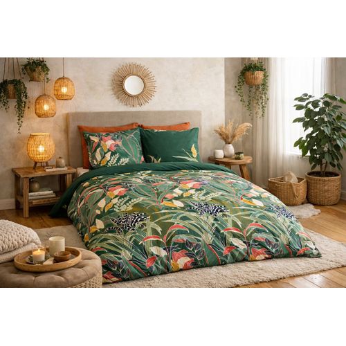 Parure De Lit Jungle - Évasion Nature Et Style Végétal