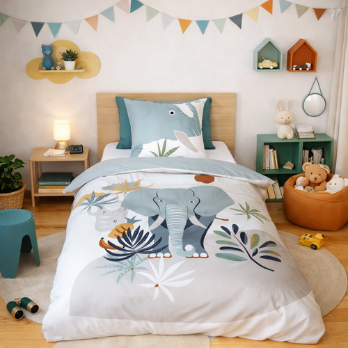 Parure De Lit Coton 140x200cm