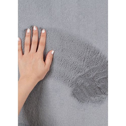Tapis Doux - Lumia Gris - 120x120 Cm