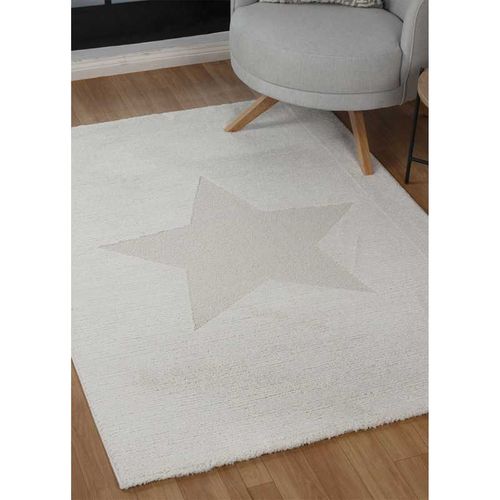 Tapis Enfant Étoile Crème Monaco 82 Crème - 120x170 Cm