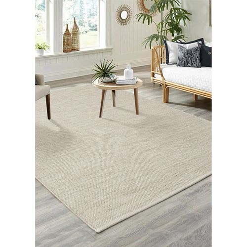 Tapis En Laine Stockholm Beige - 200x290 Cm