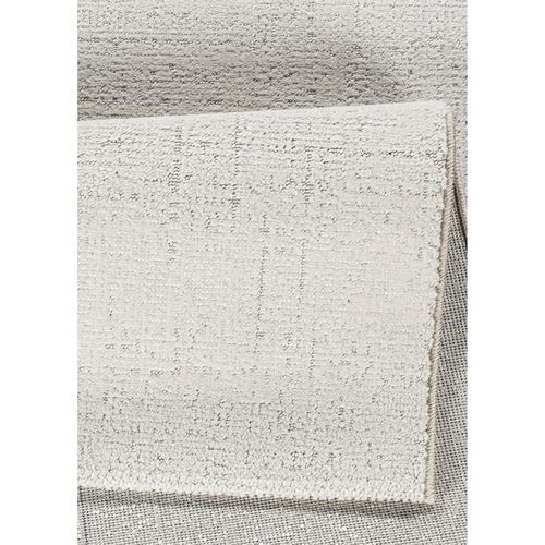 Tapis Uni Chiné Berne Crème - 120x120 Cm