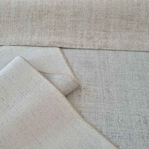 Tapis Uni Chiné Berne Beige - 200x290 Cm
