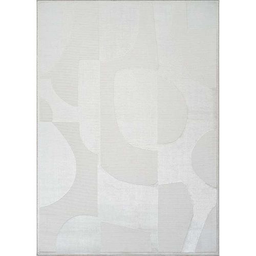 Tapis Géométrique Crème - Marseille 326 Crème - 240x330 Cm