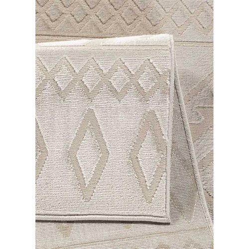 Tapis Couloir Berbère Beige Satiné 80x300 Marseille