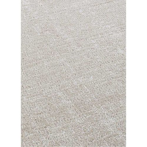 Tapis Uni Chiné Berne Beige - 200x200 Cm