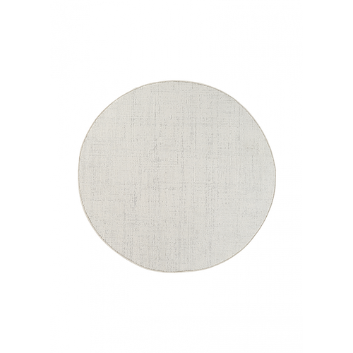 Tapis Uni Chiné Berne Crème - 200x200 Cm