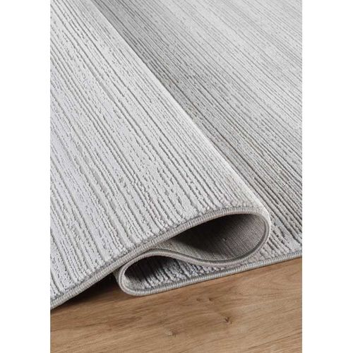 Tapis Uni London Gris - 240x240 Cm