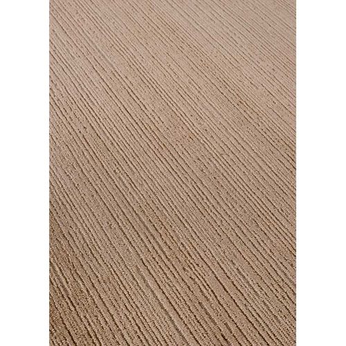Tapis Uni London Marron - 120x120 Cm