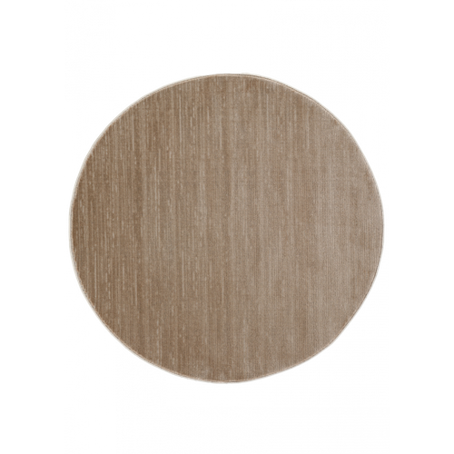 Tapis Uni London Marron - 120x120 Cm