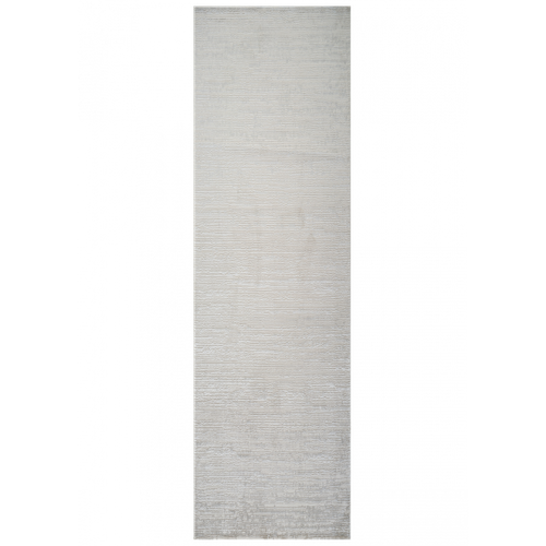 Tapis Uni Satiné Atlanta 78 Gris - 80x300 Cm